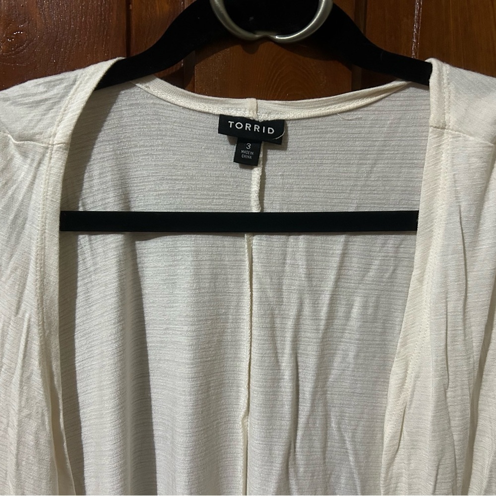 3X - torrid Duster Cardigan - Picture 3 of 5